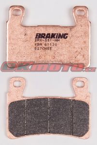 Predné brzdné doštičky Braking 827CM55 - Harley Davidson FXSB 1690 Softail Breakout,1690ccm -15-17 
