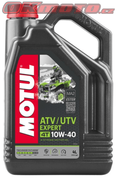 MOTUL -ATV UTV Expert 4T 10W-40 - 4L MOTUL (Francie)