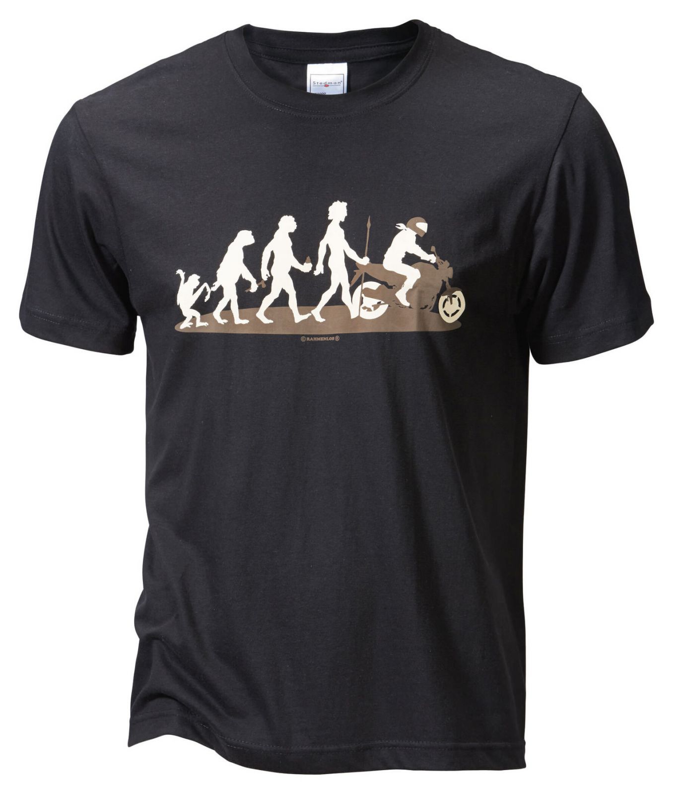 Pánské tričko EVOLUTION čierne Rahmenlos