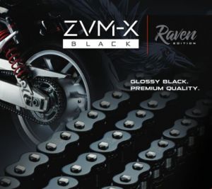 Reťaz DID 520ZVM-X BLACK Raven Edition - X-ring - 108 článkov D.I.D (Japonsko)