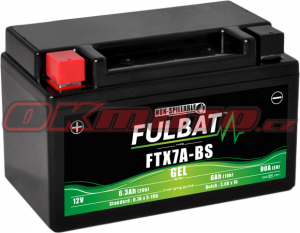 Motobatéria FULBAT FTX7A-BS GEL - Kymco People 150, 150ccm - 99-04