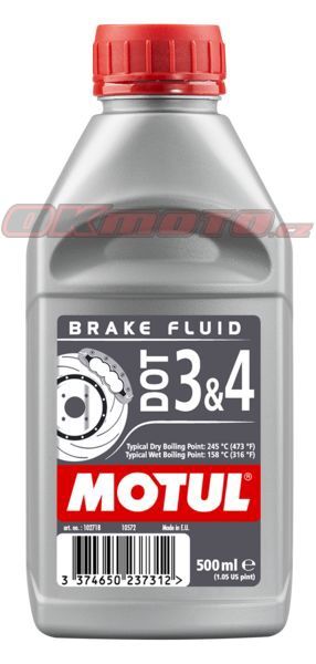 MOTUL - DOT 3&4 Brake Fluid - 500ml MOTUL (Francie)