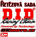 Reťazová sada D.I.D 525VX3 STEEL X-ring - Honda CB 650 RA Neo Sports Cafe, 650ccm - 19-22