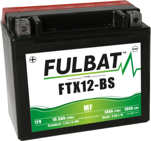 Motobatéria FULBAT FTX12-BS MF
