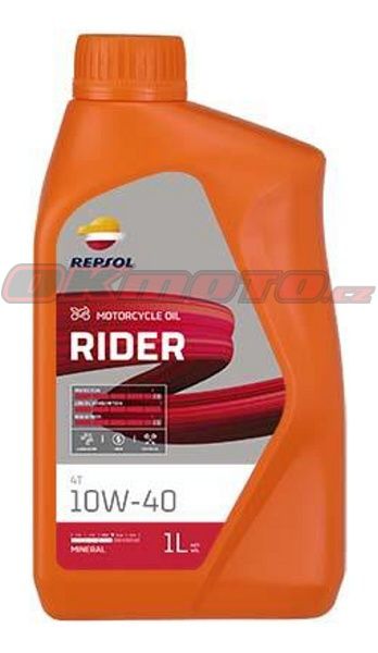 REPSOL - Moto Rider 4T 10W40 - 1L REPSOL (Španělsko)