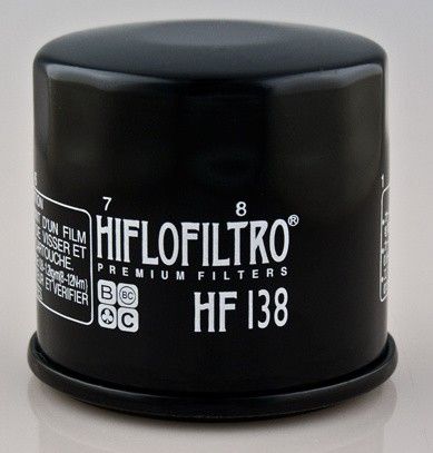 Olejový filter HifloFiltro HF138 - Suzuki GSF600 Bandit, 600ccm - 98>04 HIFLO FILTRO