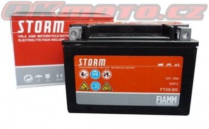Motobatéria Fiamm FTX9-BS - Honda NT 650 Deauville, 650ccm - 01>03 Fiamm (Itálie)