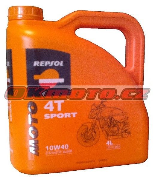 REPSOL - Moto Sport 4T 10W40 - 4L REPSOL (Španělsko)