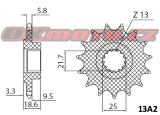 Kalené reťazové koliesko SUNSTAR - Kawasaki Z750 S, 750ccm - 05>06