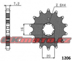 Kalené reťazové koliesko SUNSTAR - Suzuki DR 125 SM, 125ccm - 08-13