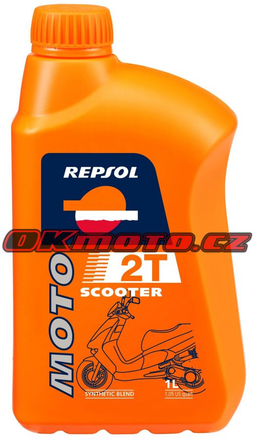 REPSOL - Moto Scooter 2T - 1L
