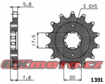 Kalené reťazové koliesko SUNSTAR - Honda VT125 C, C2 Shadow, 125ccm - 99>07
