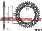 Kalená rozeta SUNSTAR - Triumph Sprint 955 ST, 955ccm - 99>04