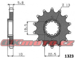 Kalené reťazové koliesko SUNSTAR - Kawasaki KLX 400 SR, 400ccm - 03>07