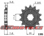 Kalené reťazové koliesko SUNSTAR - Honda CRF 150 F, 150ccm - 03>14