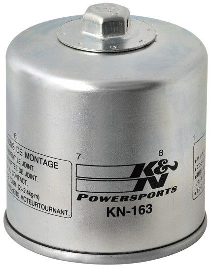 Olejový filter K&N KN-163 - BMW R 1100 GS, 1100ccm - 93-99 K&N (USA)
