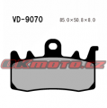 Predné brzdové doštičky Vesrah VD-9070 - Ducati 800 Scrambler Flat Track Pro, 800ccm - 15-17