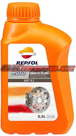 REPSOL - Moto DOT 5.1 Brake Fluid - 500ml REPSOL (Španělsko)